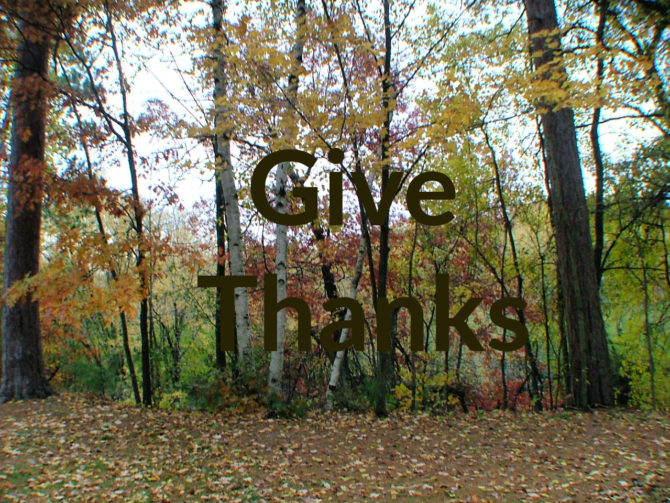 Give Thanks
