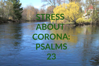 Stress About Corona Psalms 23