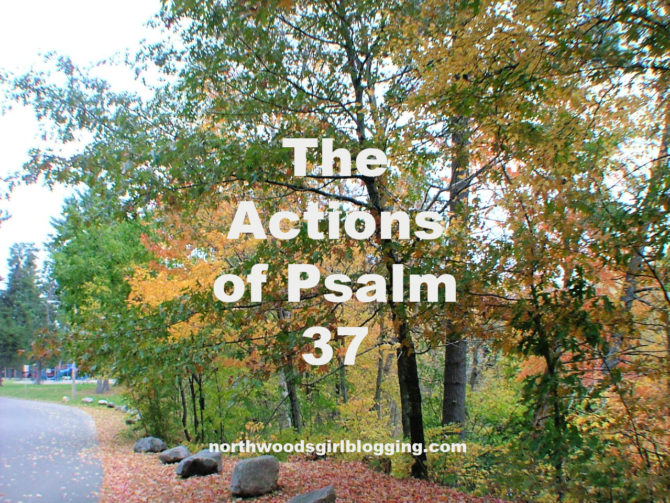 Actions in Psalm 37